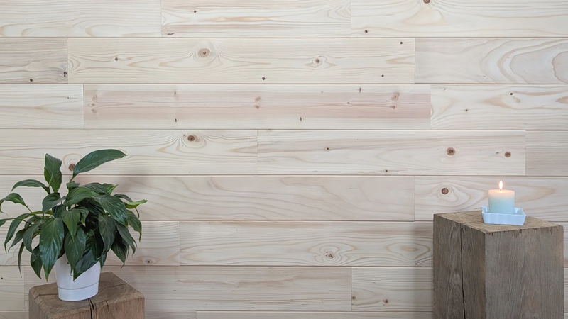 Lambris horizontal en Sapin 