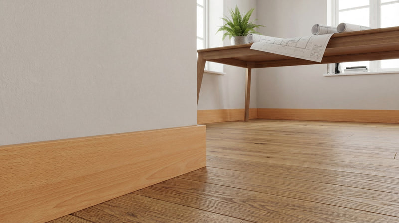 Plinthes en bois massif