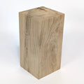 Le double Plume – Cube en chêne massif 11×22 cm