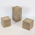 Lot de 3 – Plume & double Plume en chêne massif