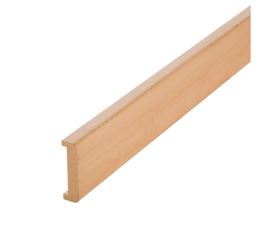 Nez de Cloison en Hêtre massif raboté 22 x 68 mm x 2,4 m