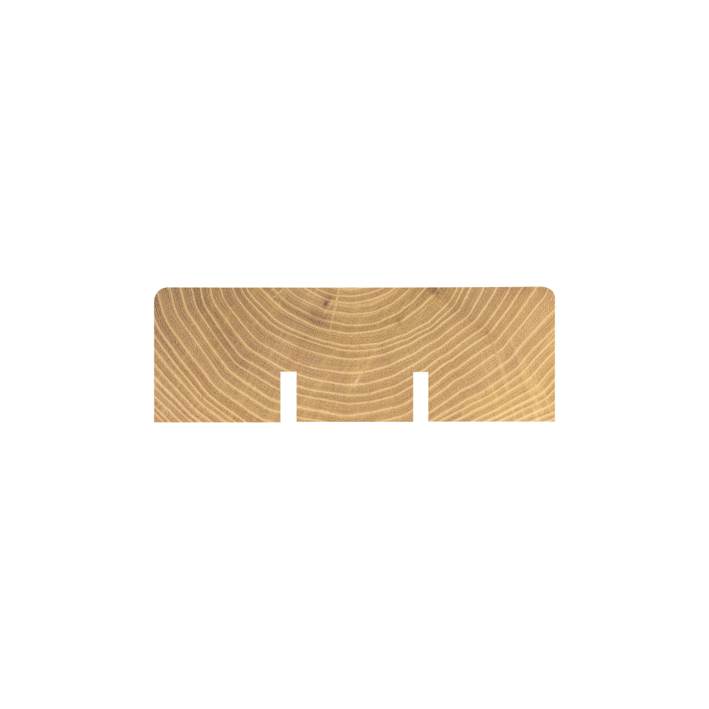 Lame de Terrasse Robinier lisse - 100 x 27 mm